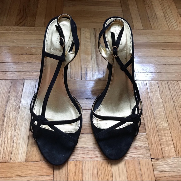 J. Crew Nicolette Heels in Black Suede - Picture 4 of 16